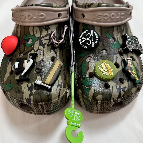 LUKE COMBS X CROCS Bootlegger CLASSIC CLOG Mossy Oak Camo Mens 7 Womens 9 - Picture 11 of 13